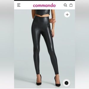 Commando Faux Leather Leggings NWT